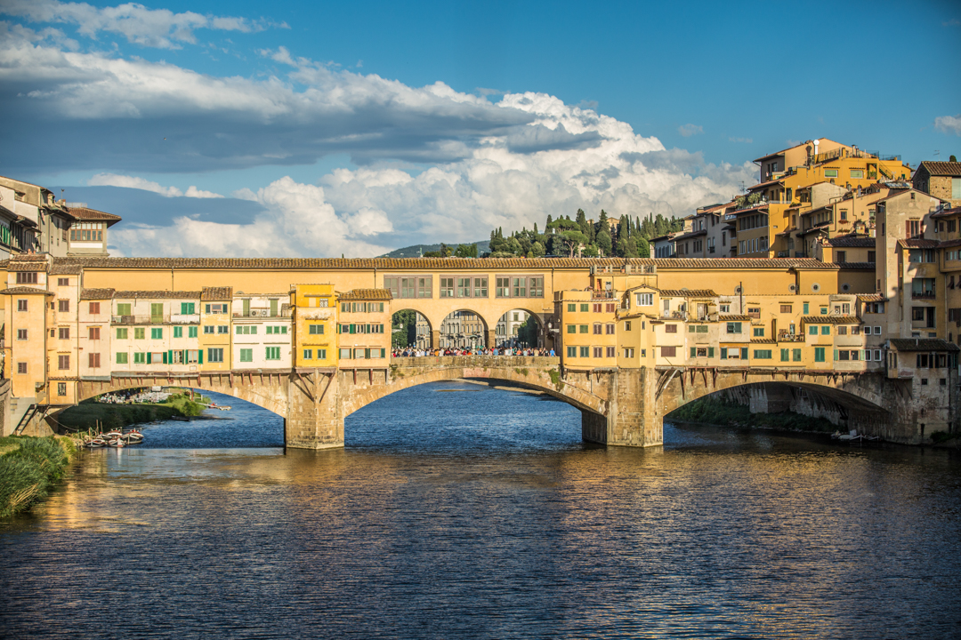 the Ponte Vecchio bridge in Florence